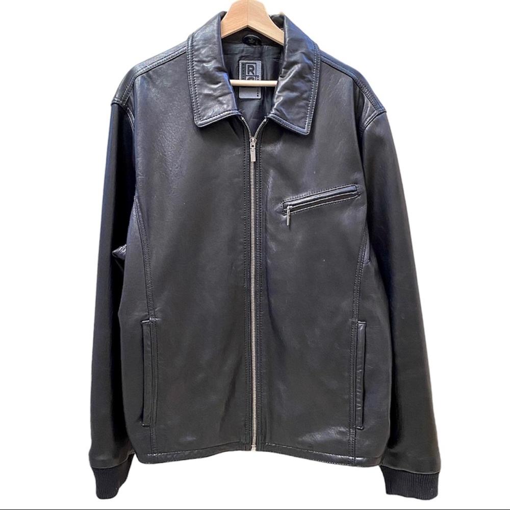 ROBERT COMSTOCK MEN’S LEATHER JACKET RC EXPEDITION SIZE L